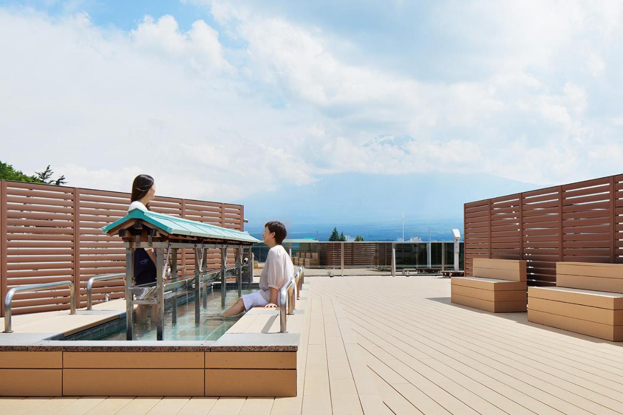 Fujikawaguchiko Onsen Konanso Hotel Kültér fotó Rooftop