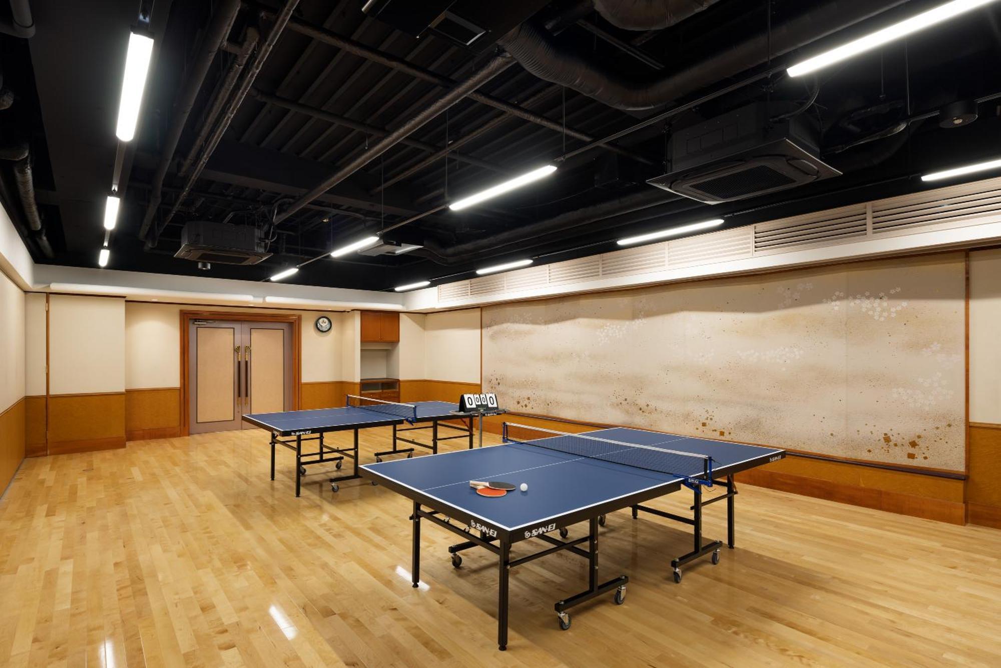 Fujikawaguchiko Onsen Konanso Hotel Kültér fotó Table tennis room