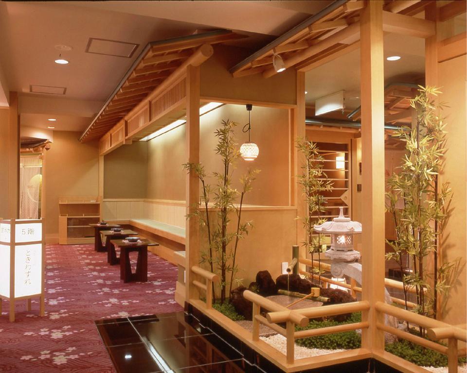Fujikawaguchiko Onsen Konanso Hotel Kültér fotó A Japanese restaurant
