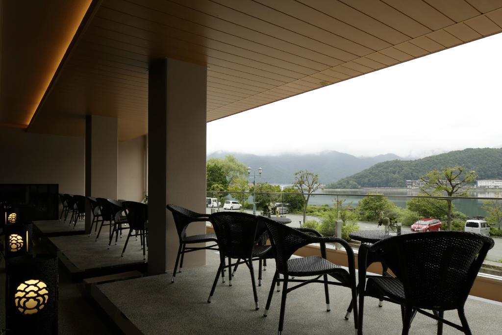 Fujikawaguchiko Onsen Konanso Hotel Kültér fotó Interior of the station