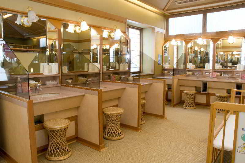 Fujikawaguchiko Onsen Konanso Hotel Kültér fotó A public onsen in Japan