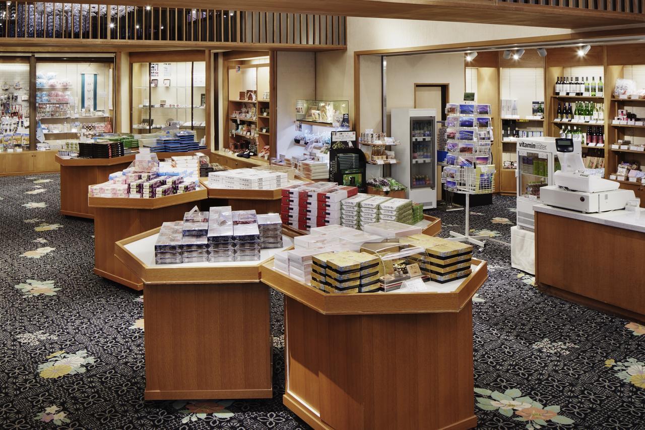 Fujikawaguchiko Onsen Konanso Hotel Kültér fotó The shop
